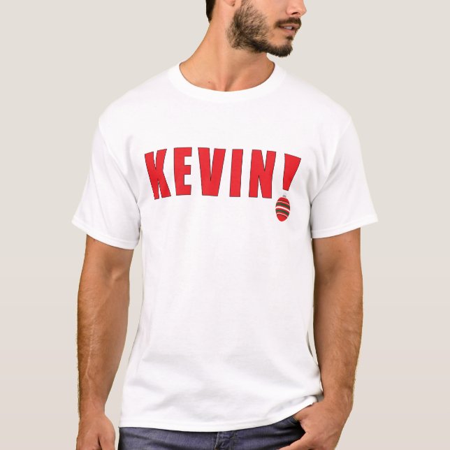 Natal "Kevin!" Camiseta (Frente)