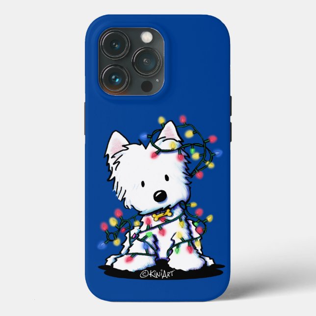 Natal KiniArt Delightful Westie (Verso)