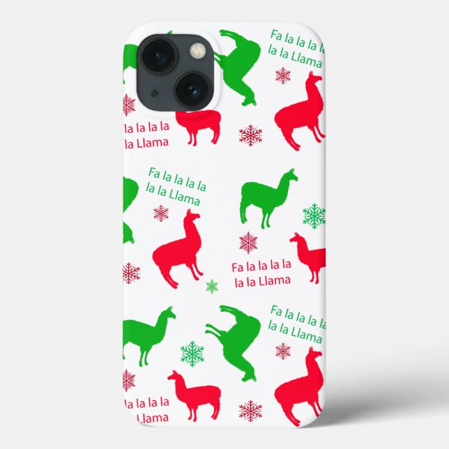 Natal Llama Fa la lama Foliday (Verso)