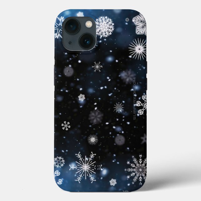 Natal mágico e pacífico de inverno do SlipperyJoe' (Verso)