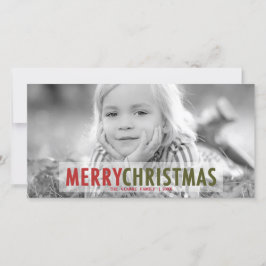 NATAL MODERNO | CARTÃO COM FOTOS DE FERIADO MODERN