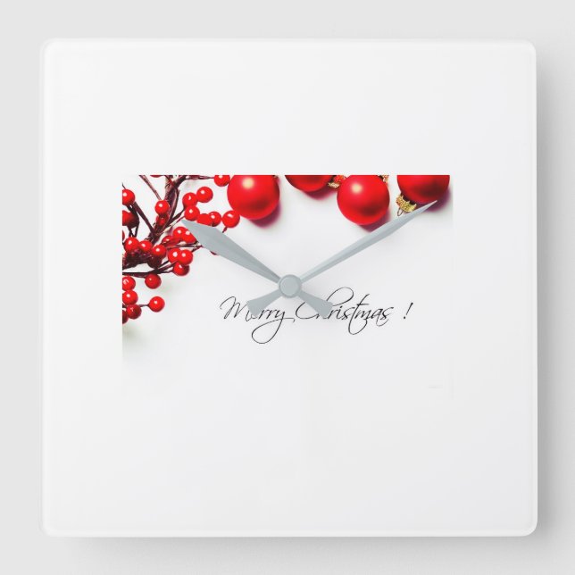 **NATAL MODERNO DE MERCADORIAS** RELÓGIO DE NATAL (Frente)