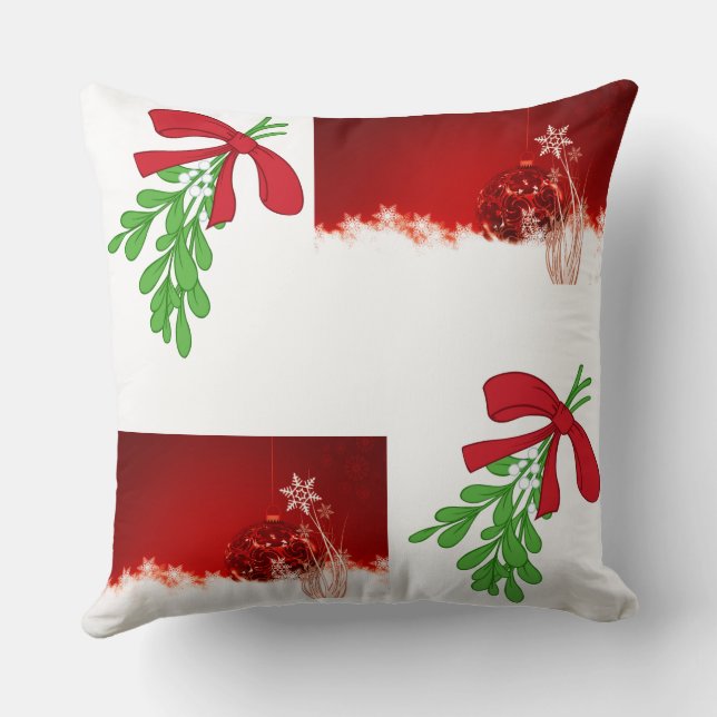 "NATAL MODERNO/LADO DIFERENTE" ALMOFADA DE NATAL (Verso)