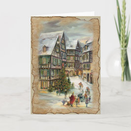 Natal na cidade - Cartão de Saudação