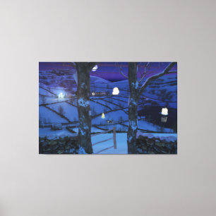 Natal na tela de canvas Glen