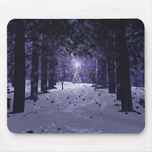 Natal nas Pinhas Mousepad (Frente)