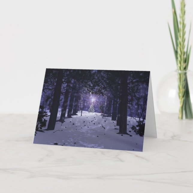 Natal no Cartão de Natal dos Pines (Frente)