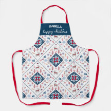 Natal nórdico com Reindeer e Flocos de Neve