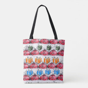 Natal para a bolsa de tote
