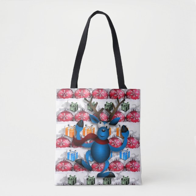 Natal para a bolsa de tote (Frente)