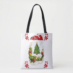 Natal para a bolsa de tote