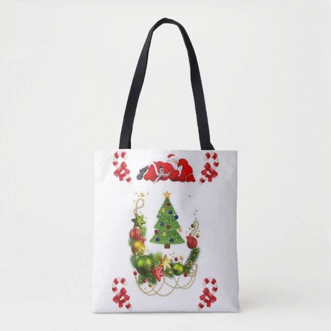 Natal para a bolsa de tote (Frente)