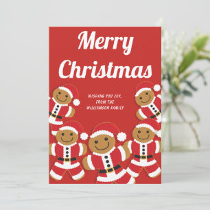 Natal para Papais noeis de pão-de-gengibre