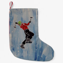 Natal Pequena Meia de escalada do gelo