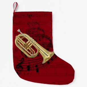 Natal Pequena Meia de marcha da música do Euphonium