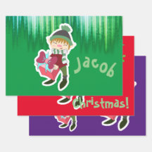 Natal personalizado do Elf