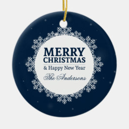 Natal personalizado e Ano Novo | Ornamento