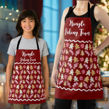 Natal Personalizado para Crianças da Equipe Baking