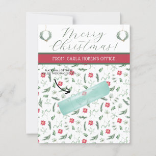 Natal Personalizado, Presente Pequeno, Cartões De 