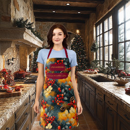 Natal - Ramais De Pinheiro, Berries Vermelhos, Pin