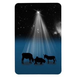 Natal, religioso, natividade, estrelas, ímã