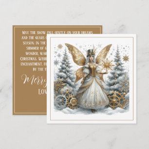 Natal Steampunk – Fada Dourada na Floresta Nevada