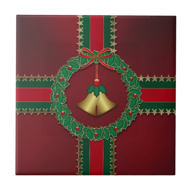 Natal Trivet da bandeira dos Estados Unidos (Frente)
