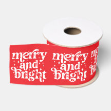 Natal Vermelho e Branco Alegre e Brilhante Festa