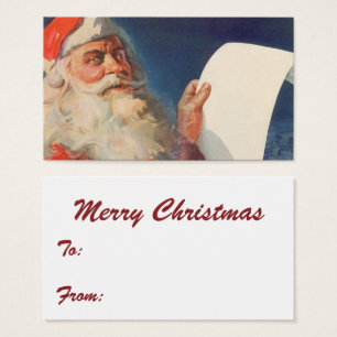 Natal vintage, lista agradável impertinente de
