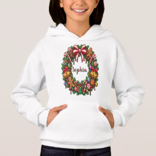 Natal Vintage Retro de Cana de Açúcar Vermelha