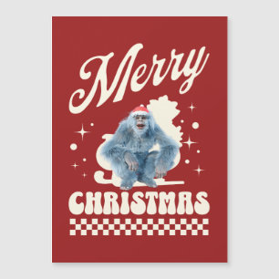 Natal Yeti Divertido Humor de Férias