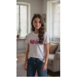 Natalie - Camisa Personalizada - Para Crianças