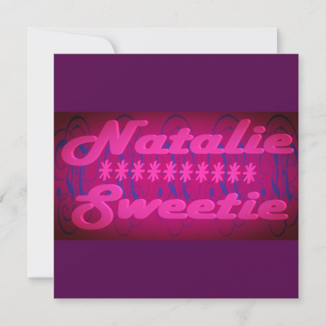 Natalie Docinho design profundo roxo (Frente)