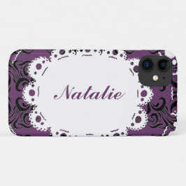 Natalie Lace & Damask Victorian Phone capas de iph