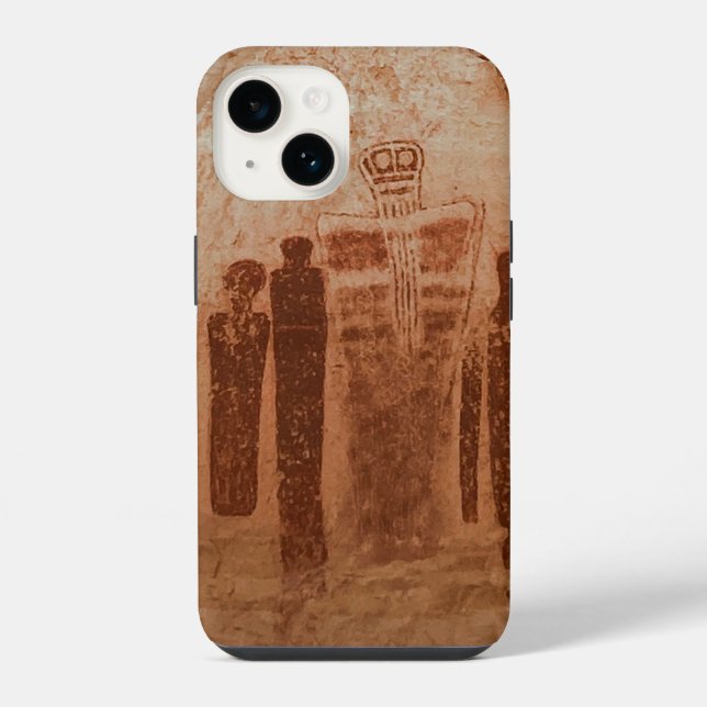 Native American Petrogliph Rock Art Utah (Verso)