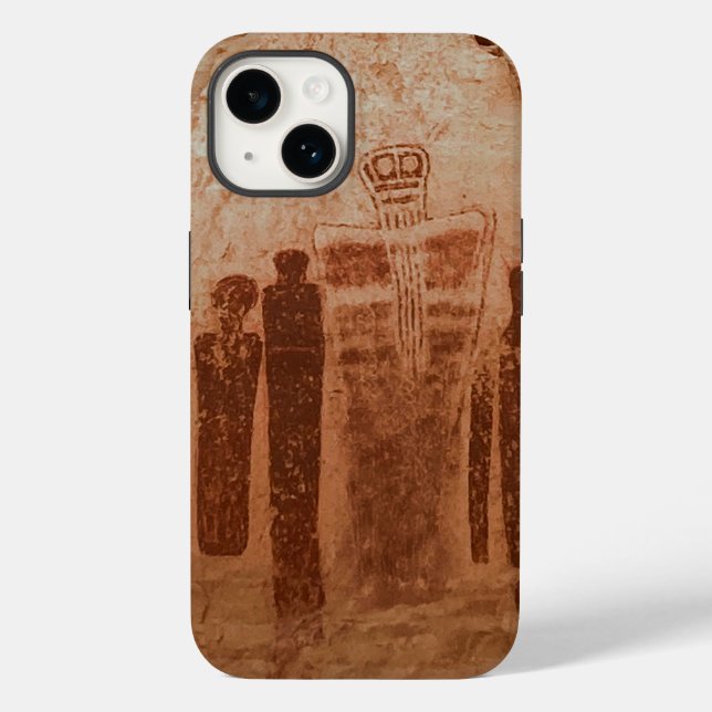 Native American Petrogliph Rock Art Utah (Verso)