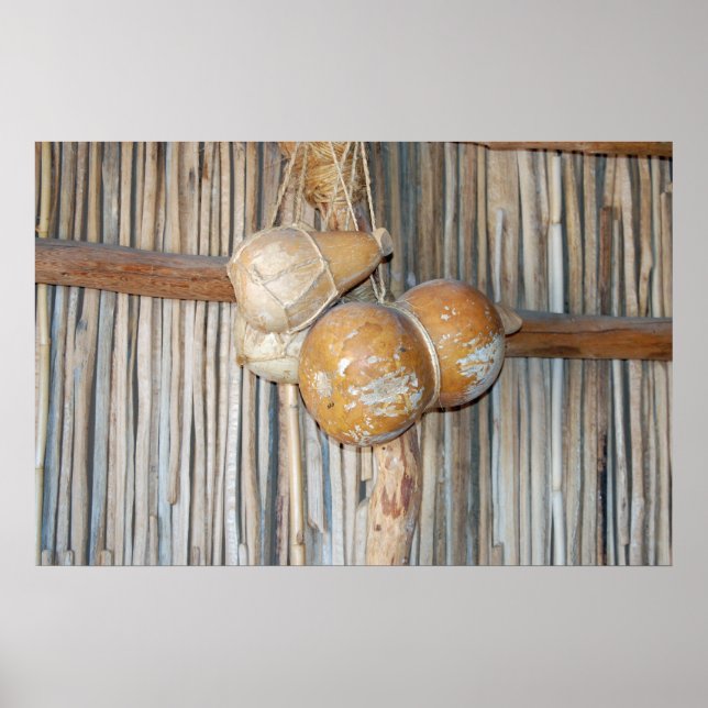 Native American Water Jugs Poster (Frente)