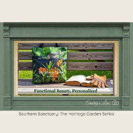 Native Butterfly Weed & Hummingbird Garden Tote