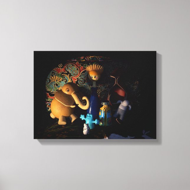 Natividade Contemporânea 22,26 x 16,00 Canvas (Frente)