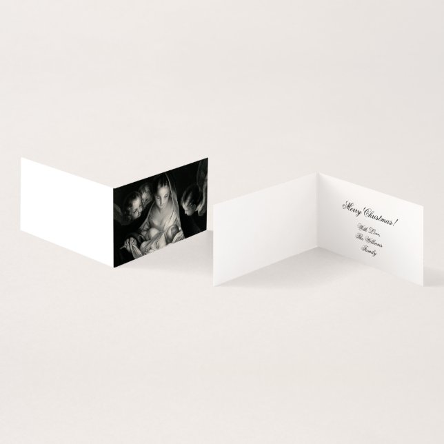 Natividade Mãe Mary Angela Bebê Jesus Magnético (Interior e exterior)