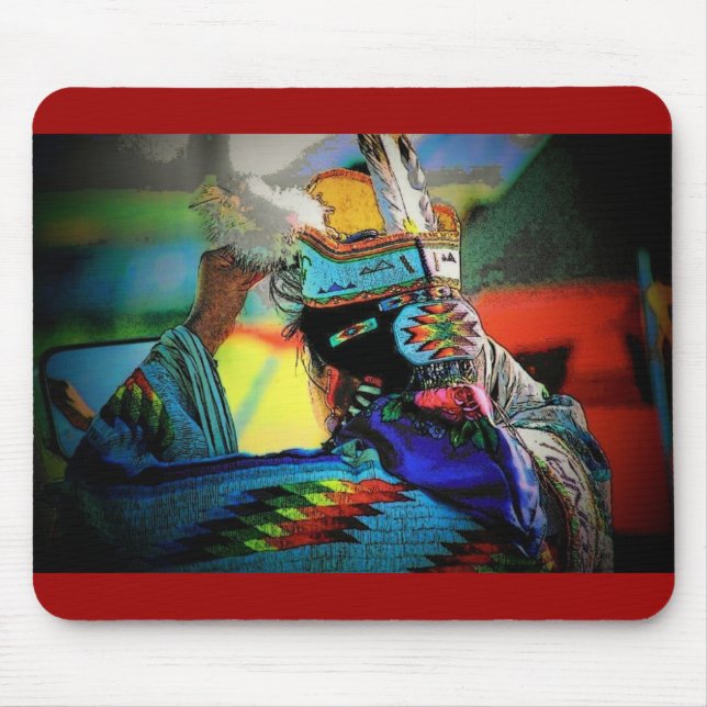 Nativo americano Mousepad (Frente)