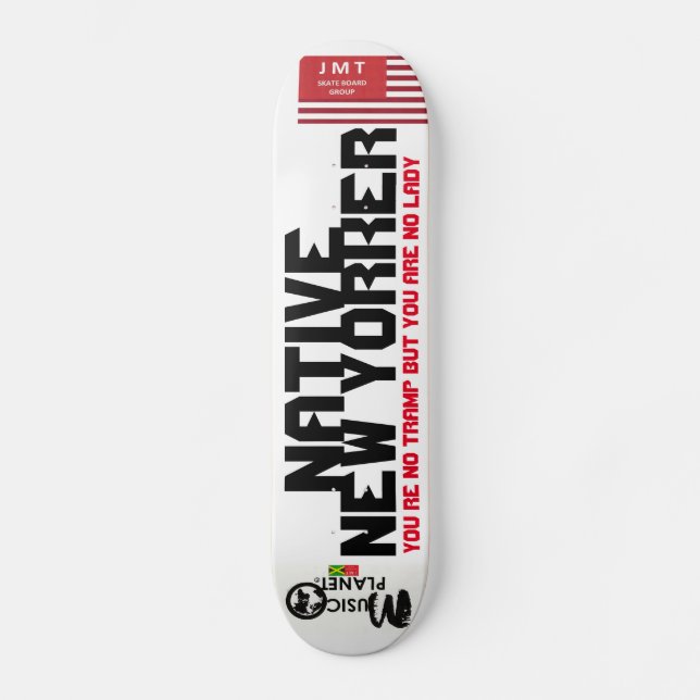 NATIVO DE NOVA YORK Skateboard (Frente)