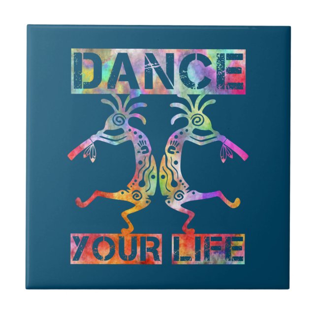 Nativos americanos Kokopelli - Dança Sua Vida 3 (Frente)