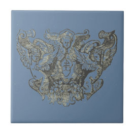 Nattier-blue Angels – Coat of arms – Emblem