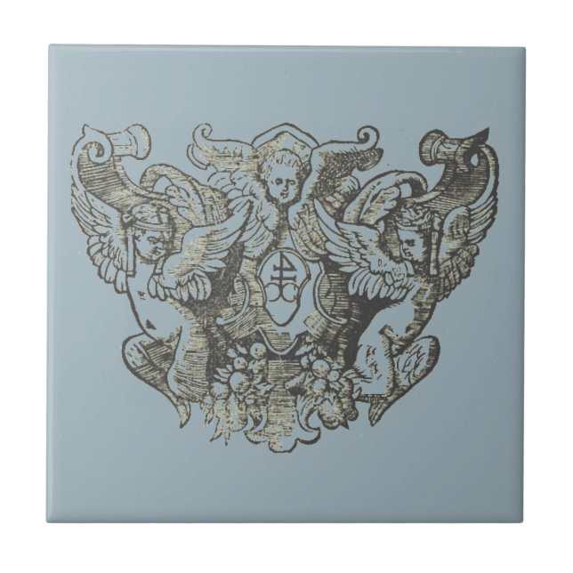 Nattier-blue Angels – Coat of arms – Emblem (Frente)