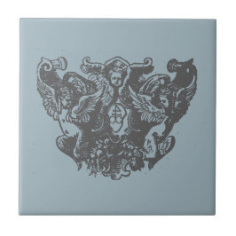 Nattier-blue Angels – Coat of arms – Emblem