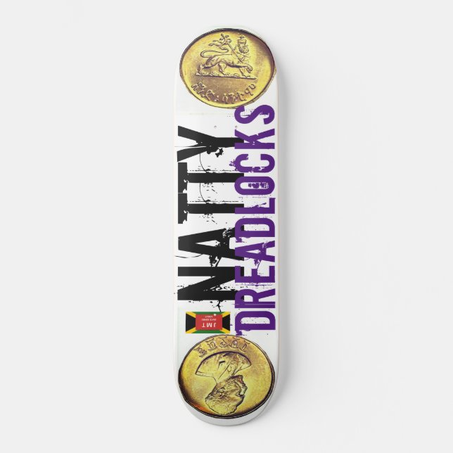 NATTY DREADLOCKS Skateboard (Frente)