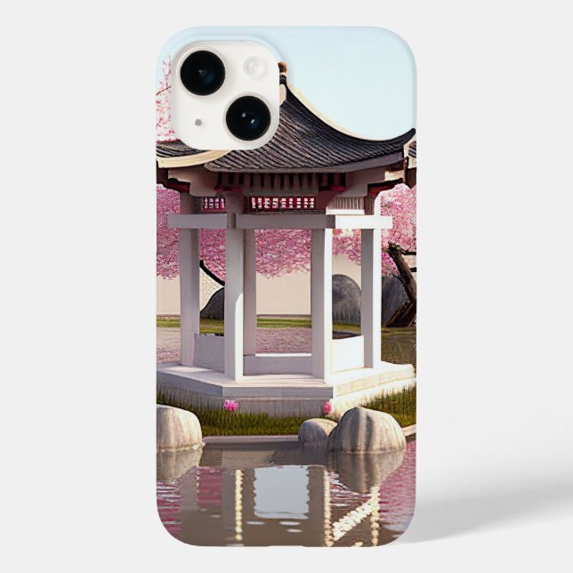 Nature Beauura Cherry Blossom Garden View (Verso)