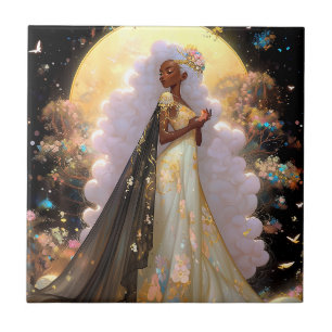 Nature Goddese African American Fantasy Art