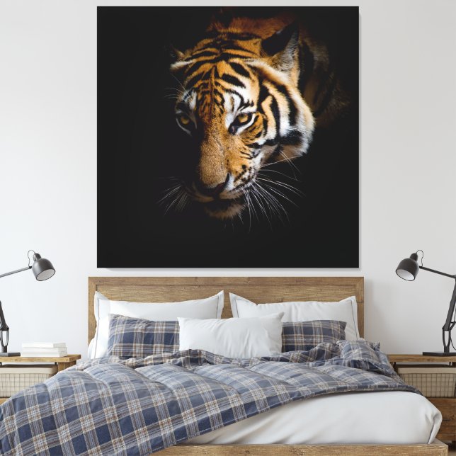 Nature's Wild Animals - Tiger Canvas (Insitu(Quarto))